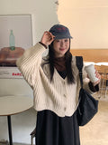 Chirons Crop Knit Cardigan