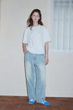 Wide Denim Pants