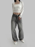 Langle Grey Washing Denim