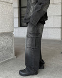 Thirth denim cargo pants