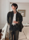 Vir Garment Crop Denim Jacket