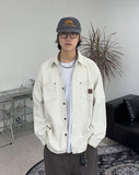 Benid Dying Patch Work Shirt