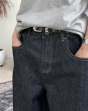Beto Non-Faded Raw Bermuda Pants