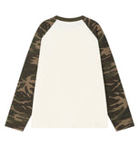 OF CROSS Camo Raglan Long Sleeve T-Shirt
