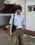 Summer cooling round short sleeve t-shirt