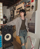 Vintage Over Check Shirt
