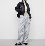 Eoneg Neck Crop Ribbed Cardigan