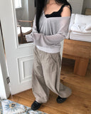 Kanbi V-neck Long Sleeve Knit
