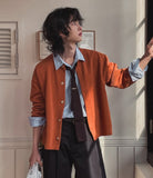 [1+1] Mobis round knit cardigan
