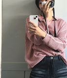 Open collar mesh knit