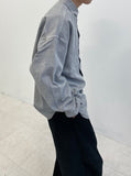Pigu Dying Boxy Fit Shirt Jacket