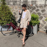 Modi linen blazer jacket