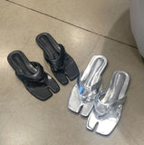 Tabi Glossy Flip-Flops Slippers Summer Holiday