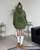 Blan Brush Round Knit