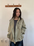 Carew Pocket Cotton Over Bomber Jacket