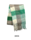 Winter color mix check muffler
