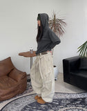 Lual Layered Pig Hoodie