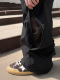 Waving Snap Nylon Pants