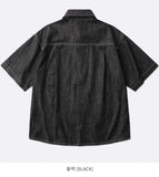 Flint Denim Short Sleeve Shirt