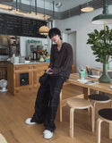 Talo Rib Henley Neck Knit