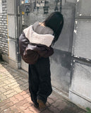 [Pin tuck/Peach fuzz] MT cut pocket cotton wide long pants