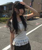 Jame Frill Tiered Short Sleeve T-Shirt