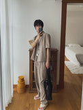 Rodina Two-Tuck Semi Wide Slacks
