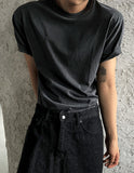 PREMIUM Pigment Charcoal Short Sleeve T-Shirt