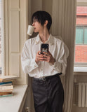 Prince Collar Brooch Shirt