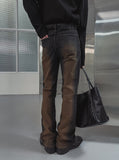 [LANARCH] Sand fade bootcut denim