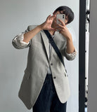 Sander standard check blazer