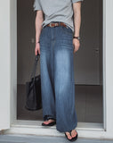 Woody Linen Balloon Denim Pants