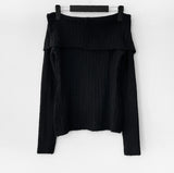 Zichel Off-Shoulder Knitwear