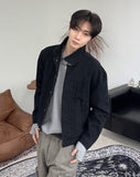Kyle Washed Crop Trucker Jacket