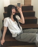 Quire Two Button Bootcut Cargo Pants