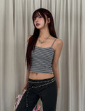 Witz Multi Strip Crop Sleeveless