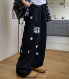 Aren embroidery training pants