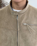 Roan biker suede jacket