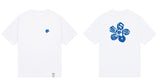 Back Flower Logo Life Drawing Short Sleeve Tee