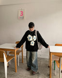 Haneun Parachute Wide Denim Pants