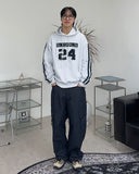 Retin Zipper Cargo Denim Pants