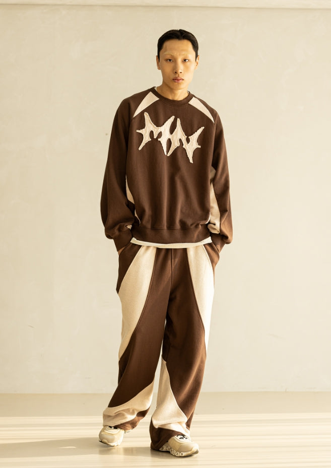 ●MASSNOUN● MN DART SPORTY REVERSE SWEAT SHIRTS (2色) massnoun(マスノウン) - MNダートスポーティーリバース