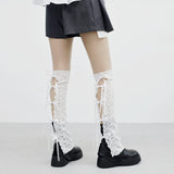 Mate Lace Ribbon Leg Warmer