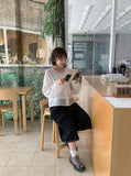 Munfiji Summer Linen Sleeveless Cardigan Set