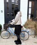 [Quilted Lining] Lumin Duffle Hood Short Coat