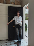 RuenB Mud Sand Curve Denim Pants