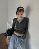 Molly Layered Button Long Sleeve