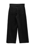 Machi Snap Adjust Incision Black Denim