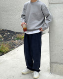 Keeper corduroy wide pants