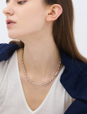 H Edition (C) Orbit Line Ball Necklace